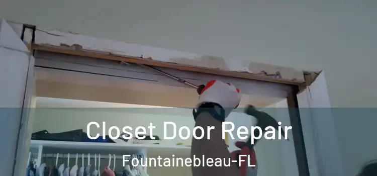 Closet Door Repair Fountainebleau-FL