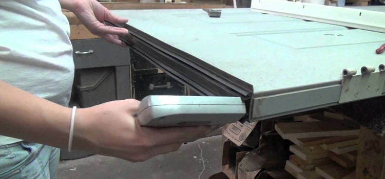 damaged steel door repair Fountainebleau