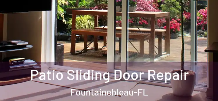  Patio Sliding Door Repair Fountainebleau-FL